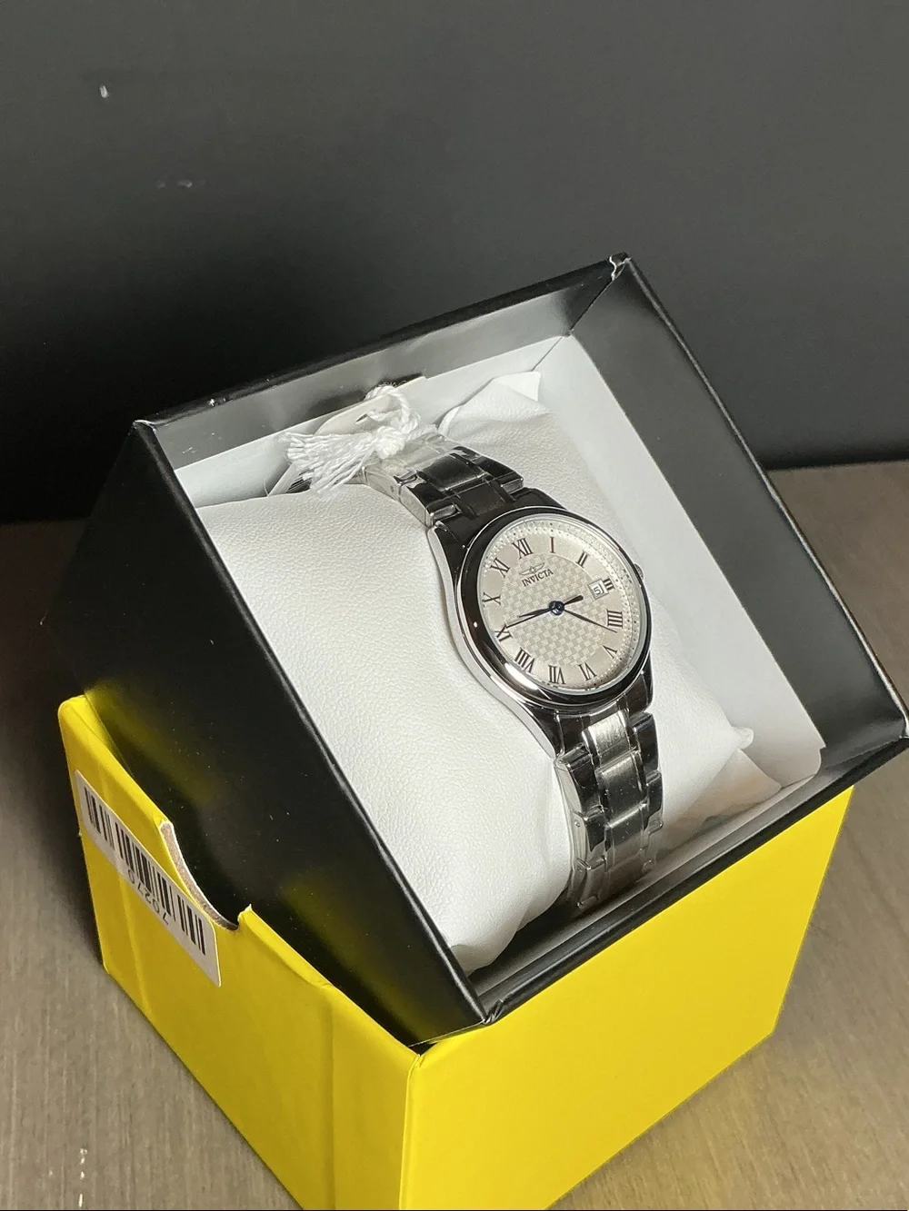 Invicta Silver Stainless Steel Women’s Watch with White Dial - 70270